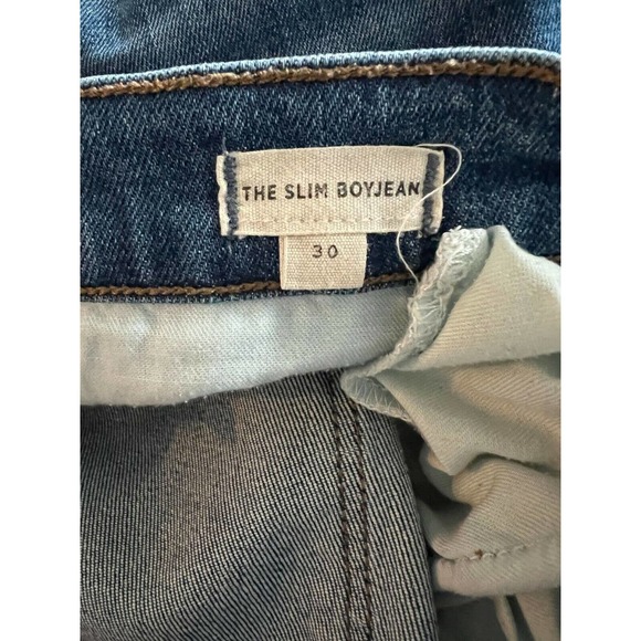 MADEWELL Womens Shorts The SLIM BOYJEAN Denim Cutoff Jeans Medium Wash Size 30 - Picture 5 of 5